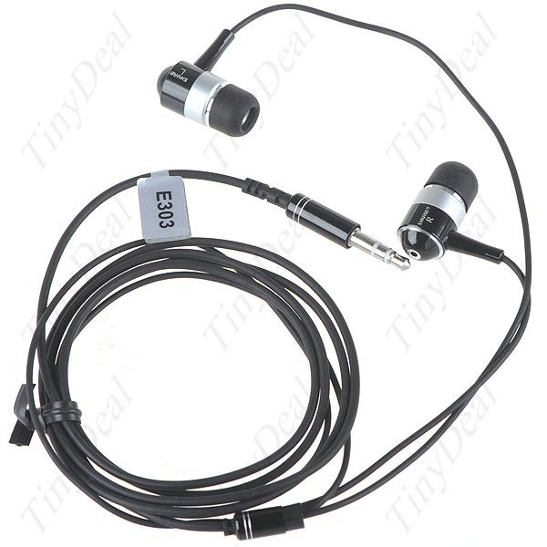 Simple 3.5mm Audio Jack Stereo In-ear Earphone Headphone Hea