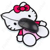 Cute& Lovely Hello Kitty Cat Pattern Mousepad Mice Pad Mat M