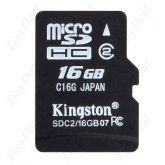 16 GB Genuine Kingston TransFlash Memory Card AKSTF16G