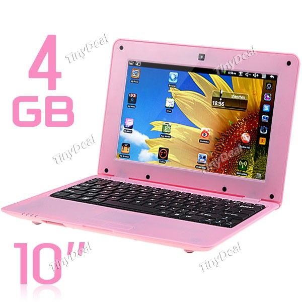 10" Android 2.2 OS WiFi Netbook Laptop Notebook w/ Camera (C