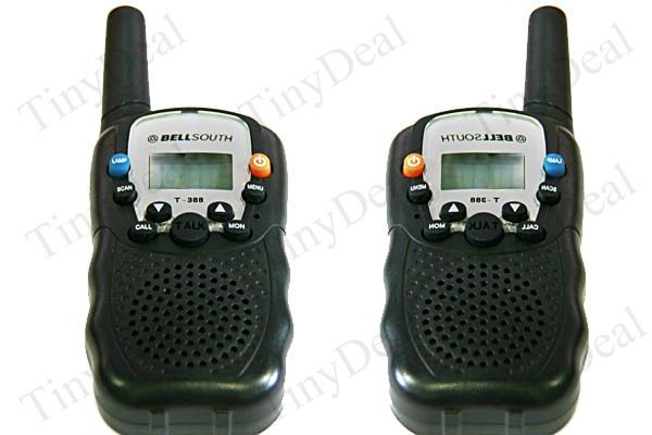 Pair of Bellsouth 5KM 22-Channel FRS Walkie Talkie Interphon