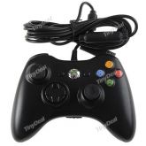 Black Wired Controller Joypad Joystick Game Pad with 3-Level