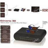 Novel 2D to 3D Conversion Signal Video Converter Box Set for